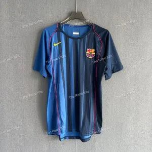 FC Barcelona 2004/2005 Away Blue KIT
