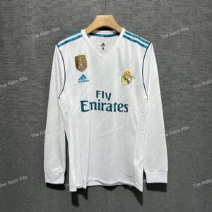 Real Madrid 2017/2018 Home kit Long Sleeve - Player version