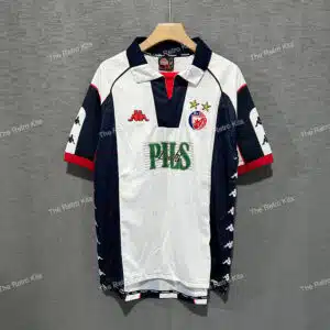 Red Star Belgrade 1998/2001 Away Kit - Short Sleeve