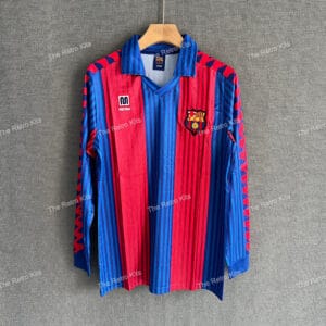 FC Barcelona 1991/1992 Home Kit - Long Sleeves