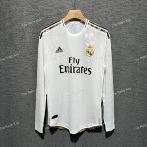 Real Madrid 2019/2020 Home Kit Long Sleeve - Player version
