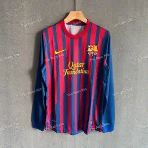 FC Barcelona 2011/2012 Home Kit Long Sleeve – Player version