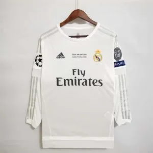 Real Madrid 2015/2016 Home kit -Long sleeve