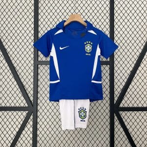 Brazil 2002 Away Kit - KIDS
