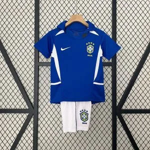 Brazil 2002 Away Kit - KIDS