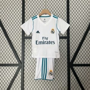 Real Madrid 2017/2018 Home Kit – KIDS