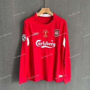 Liverpool FC 2004/2005 Home Kit - Long sleeve