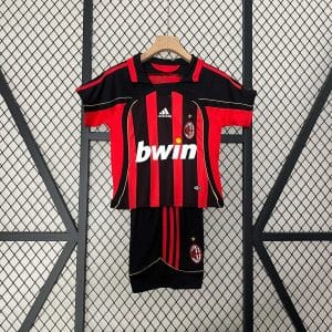 AC Milan 2006/2007 Home Kit - KIDS