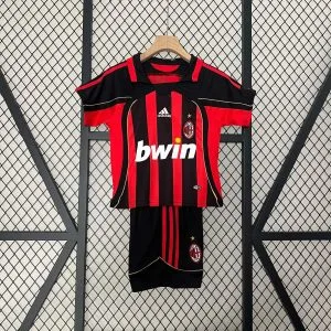 AC Milan 2006/2007 Home Kit - KIDS