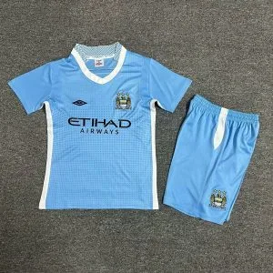 Manchester City 2011/2012 Home Kit - KIDS