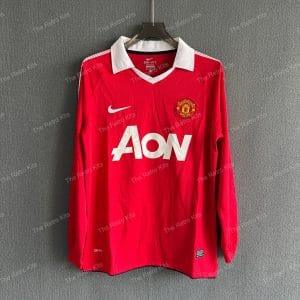 Manchester United 2010/2011 Home Kit - Long Sleeve