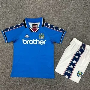 Manchester City 1997/1999 Home Kit - KIDS