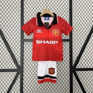 Manchester United 1994/1996 Home Kit - KIDS