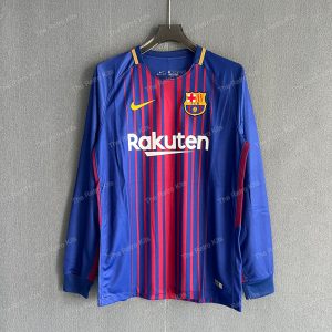FC Barcelona 2017/2018 Home Kit - Long Sleeve