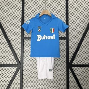 SSC Napoli 1987/1988 Home Kit - KIDS