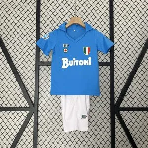 SSC Napoli 1987/1988 Home Kit - KIDS