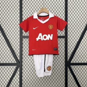 Manchester United 2010/2011 Home Kit - KIDS