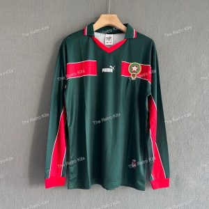 Morocco 1998 Home Kit - Long Sleeve