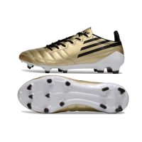 Adidas F50 FG Lace-Up Elite – Gold/Black Edition