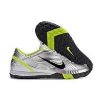 Nike Ronaldo Air Cushion Retro Series TF – Silver/Volt/Black Edition