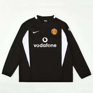 Manchester United 2002/2003 Black Training Suit