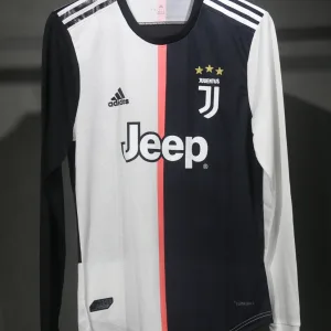 Juventus FC 2019/2020 Home Kit - Player Version Long Sleeve