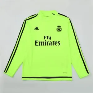 Real Madrid 2015/2016 Fluorescent Green Training Suit