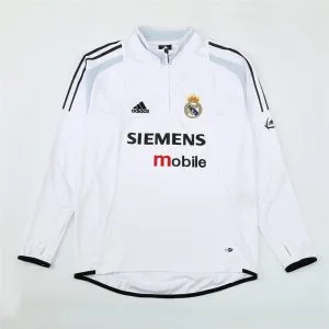 Real Madrid 2004/2005 White Training Suit