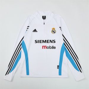 Real Madrid 2003/2004 White Training Suit