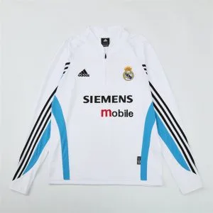 Real Madrid 2003/2004 White Training Suit
