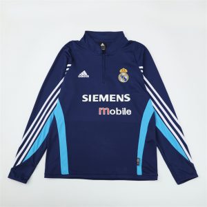 Real Madrid 2003/2004 Royal Blue Training Suit