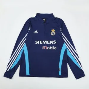 Real Madrid 2003/2004 Royal Blue Training Suit