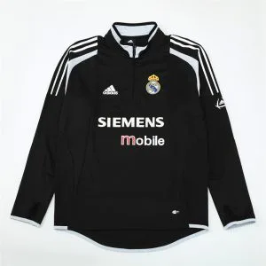 Real Madrid 2004/2005 Black Training Suit