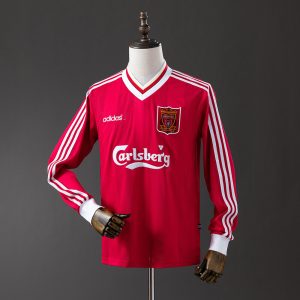 Liverpool FC 1995/1996 Home Kit - Long sleeve