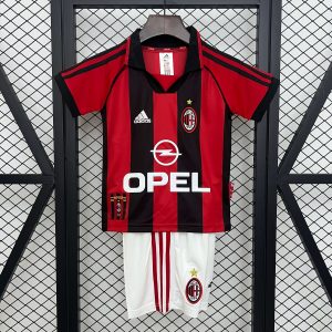 AC Milan 1999/1998 Home Kit - KIDS