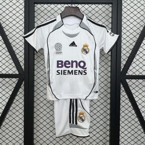 Real Madrid 2006/2007 Home Kit – KIDS
