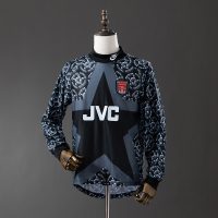 Arsenal 1994/1995 Black Goalkeeper Kit - Long Sleeve