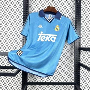 Real Madrid 1999/2001 third kit retro football shirt