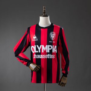 OGC Nice 1977/1978 Home Kit - Long Sleeve
