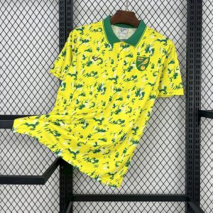 Norwich City 1992/1994 home kit retro football shirt