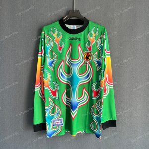 Japan 1998 Green Goalkeeper Kit - Long Sleeve