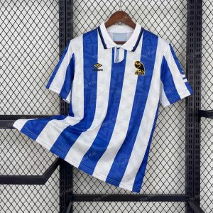 Sheffield Wednesday 1991/1993 home kit retro blue white football shirt