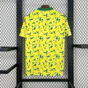 Norwich City 1992/1994 home kit retro football shirt