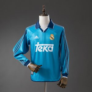 Real Madrid 1999/2000 Third Away Kit - Long Sleeve