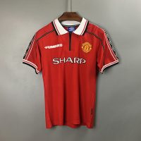 Manchester United 1998/2000 Home Kit - Short Sleeve