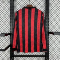 AC Milan 1993/1994 Home Kit - Long Sleeve