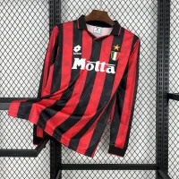 AC Milan 1993/1994 Home Kit - Long Sleeve