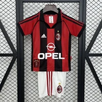AC Milan 1999/1998 Home Kit - KIDS