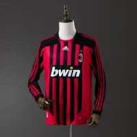 AC Milan 2007/2008 Home kit - Long sleeve