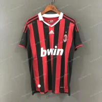 AC Milan 2009/2010 Home Kit - Short Sleeve